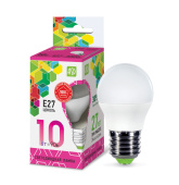Лампы (источники света) лампа светодиодная led-шар-standard 10вт 230в е27 6500к 900лм | 4690612015491 | asd выгодная цена