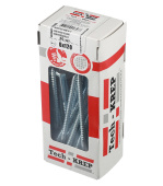 Крепёж болт din 571 сантехнический оцинк 6х120 (30 шт) - коробка с ок. tech-kr ( 0,604 кг) | 126553 | tech-krep выгодная цена