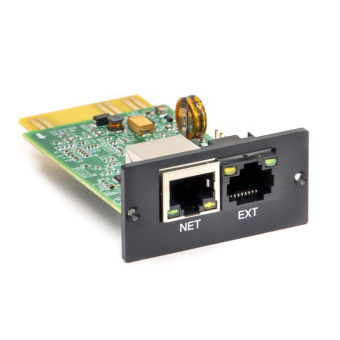 1Источники бесперебойного питания (ИБП) адаптер snmp для ибп дкс серии info rackmount pro, small rackmount,small tower, trio tm | snmpsm2 | dkc выгодная цена