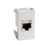 Розетки, выключатели, звонки электрические розетка rj-45 кат.6,viva,1 мод.,серая | 45158 | dkc выгодная цена