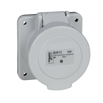 1Разъемы промышленные роз скр уст прм бстр 32a 2p 25/50 ip44 | 82927 | schneider electric выгодная цена