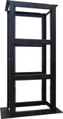 Шкафы и стойки телекоммуникационные 19 стойка открытая orv2a-4268-ral9005 19-дюй.(19"),42u,высота 2065мм,двухрамная,ш. 550мм,гл. регулируется 600-800мм,черн.(ral 9005) | 34462 | hyperline выгодная цена