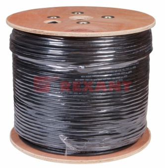 1Кабель витая пара (UTP, FTP) кабель ftp 10pr 24awg, cat5, наружный (outdoor), бухта 305 м | 01-1204 | rexant выгодная цена