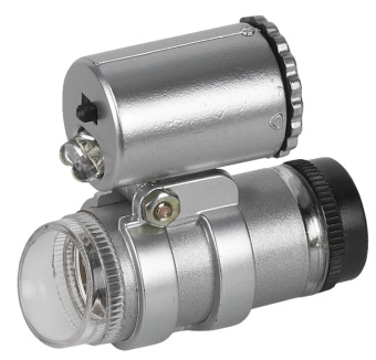 1Фонари фонарь брелок 2хled m45 с микроскопом | б0003589 | эра выгодная цена