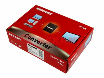 1Разъемы, переходники, делители TV конвертер hdmi на vga + стерео 3,5 мм, металл | 17-6908 | rexant выгодная цена