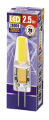 Лампы (источники света) лампа светодиодная led 2,5вт g4 12в 3000к pled-g4 cob (led driver!) капсульная | 2855749 | jazzway выгодная цена