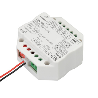 1Ленты светодиодные контроллер smart-k26-rgbw (12-24v, 4x3a, 2.4g) (arlight, ip20 пластик, 5 лет) | 028294 | arlight выгодная цена