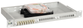 Оптические компоненты СКС 1u кросс укомплектованный: sc (simplex) 12шт; (om2) | fobx24-1u-12scus50 | itk выгодная цена