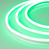 Ленты светодиодные гибкий неон arl-neon-1608gh-side 24v green (arlight, 6 вт/м, ip65) | 030878 | arlight выгодная цена