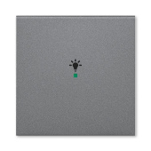 Розетки, выключатели, звонки электрические abb levit сталь клавиша 1-ая с символом освещения free@home | 6220h-a01001 69 | 2chh621001a4069 | abb выгодная цена
