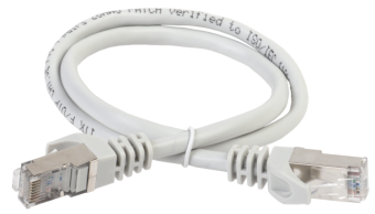 1Патч-корды коммутационный шнур (патч-корд), кат.6а s/ftp, lszh, 10м, серый | pc01-c6asl-10m | itk выгодная цена