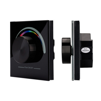 1Ленты светодиодные панель rotary sr-2836-rgb black (3v,rgb,1зона) | 019572 | arlight выгодная цена
