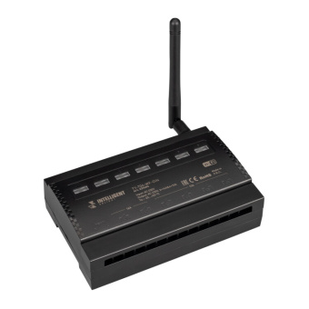 1Ленты светодиодные intelligent arlight релейный модуль ty-706-wf-din (230v, 2х16a + 4х10а) | 029696 | arlight выгодная цена