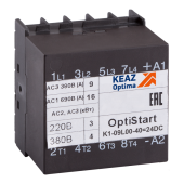 Коммутационная аппаратура контактор optistart k1-09l00-40=24dc-vs | 117368 | кэаз выгодная цена