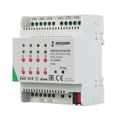 Ленты светодиодные intelligent arlight релейный модуль knx-708-sw10-din (bus, 8x10a) | 025665 | arlight выгодная цена