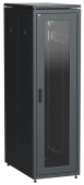 Шкафы и стойки телекоммуникационные 19 шкаф сетевой 19" linea n 47u 600х1000 мм стеклянная передняя дверь черный | ln05-47u61-g | itk выгодная цена