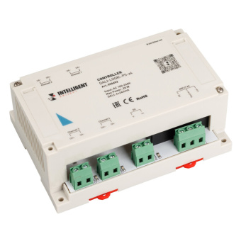 1Ленты светодиодные intelligent arlight контроллер dali-logic-ps-x4 (230b, ethernet) | 026652 | arlight выгодная цена