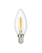 Лампы (источники света) лампа светодиодная pled omni (филамент) c35 8w e27 4000k cl 230/50 | .5020825 | jazzway выгодная цена