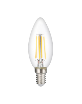 1Лампы (источники света) лампа светодиодная pled omni (филамент) c35 8w e27 4000k cl 230/50 | .5020825 | jazzway выгодная цена