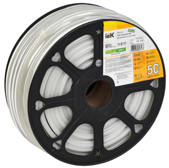 1Ленты светодиодные лента светодиодная "неон" 50м lsr-2835g120-9,6-ip67-220в | lsr5-5-120-67-0-50 | iek выгодная цена