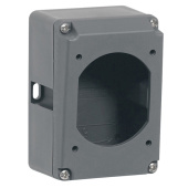 Разъемы промышленные коробка с одним ответстием под сальник hypra - ip 44 и ip 66/67-55 - 3к+з/3к+н+з - 16 а - пластик | 052229 | legrand выгодная цена