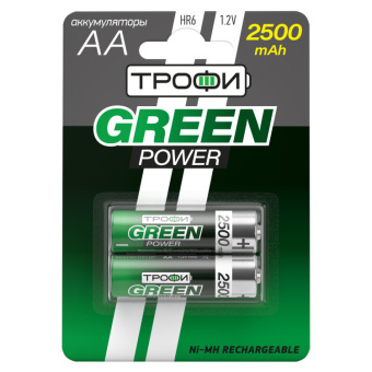 1Элементы питания и аккумуляторы аккумулятор hr6-2bl 2500 mah (20/240/11520) (aa) | c0032101 | трофи выгодная цена