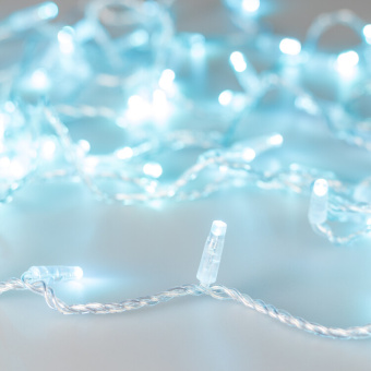 1Ленты светодиодные светодиодная гирлянда ard-string-classic-10000-clear-100led-std azure (230v, 7w) (ardecoled, ip65) | 025819 | arlight выгодная цена