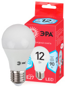 Лампы (источники света) лампа светодиодная red line eco led a60-12w-840-e27 12вт 4000к груша | б0030027 | эра выгодная цена