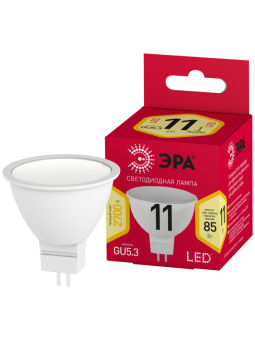 1Лампы (источники света) лампа светодиодная red line led mr16-11w-827-gu5.3 r | б0056064 | эра выгодная цена