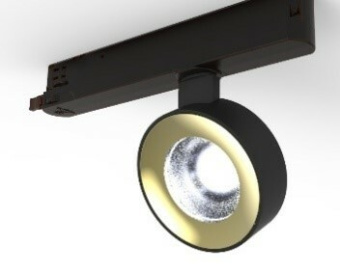 1Светильники (Осветительные приборы) светильник светодиодный трековый, угол пучка 36 град, черный tracklight spot compact d100 28 w 940 fl bk | 4058075335981 | ledvance выгодная цена