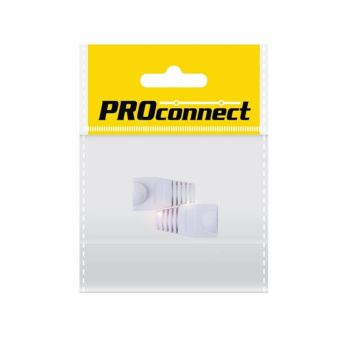1Разъемы RJ защитный колпачок для штекера 8р8с (rj-45), белый (2шт.) (пакет) proconnect | 05-1201-8 | proconnect выгодная цена