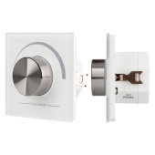 Ленты светодиодные intelligent arlight роторная панель dali-133-br-dim-in (bus, 230v) | 026493 | arlight выгодная цена