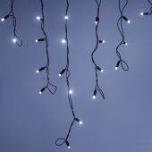 Ленты светодиодные светодиодная гирлянда ard-edge-classic-2400x600-black-88led-milk-std white (230v, 6w) (ardecoled, ip65) | 034104 | arlight выгодная цена