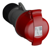 Разъемы промышленные розетка кабельная easy&safe 332ec6,32а,3p+e,ip44,6ч|2cma102040r1000| abb выгодная цена