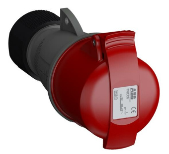 1Разъемы промышленные розетка кабельная easy&safe 332ec6,32а,3p+e,ip44,6ч|2cma102040r1000| abb выгодная цена