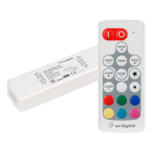 Ленты светодиодные контроллер arl-mini-rgb-3x4a (5-24v, rf пду 18кн) | 024983 | arlight выгодная цена