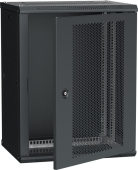 Шкафы и стойки телекоммуникационные 19 шкаф linea w 18u 600x450 мм дверь перфорированная, ral9005 | lwr5-18u64-pf | itk выгодная цена