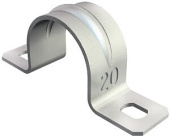 Трубы и аксессуары крепежная скоба металл. двухлапковая 37mm (605 37 g) | 1018361 | obo bettermann выгодная цена