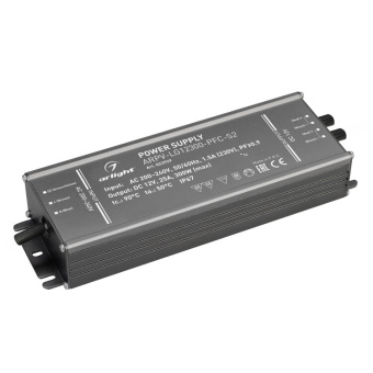 1Ленты светодиодные блок питания arpv-lg12300-pfc-s2 (12v, 25.0a, 300w) | 022929 | arlight выгодная цена