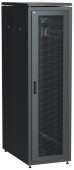 Шкафы и стойки телекоммуникационные 19 шкаф сетевой 19" linea n 33u 600х1000 мм перфорированная передняя дверь черный | ln05-33u61-p | itk выгодная цена