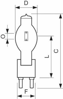 1Лампы (источники света) лампа архитектурная/сценическая msr 4000 hr 1ct/1 | 928050405114 | philips выгодная цена