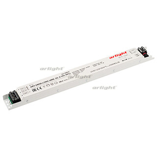 1Ленты светодиодные блок питания arv-24050-long (48w, 2a, 0-10v, pfc) | 020870 | arlight выгодная цена