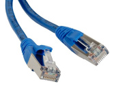 Патч-корды pc-lpm-stp-rj45-rj45-c6-10m-lszh-bl патч-корд f/utp, экранированный, cat.6 (100% fluke component tested), lszh, 10 м, синий | 230378 | hyperline выгодная цена