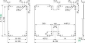 Шкафы, боксы и аксессуары оцинк. сплошная плата 1250х750 | nsypmm127 | schneider electric выгодная цена