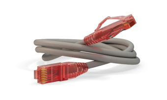 1Патч-корды патч-корд pc-lpm-utp-rj45-rj45-c5e-3m-lszh-gy u/utp, cat.5e, lszh, 3 м, серый | 42273 | hyperline выгодная цена