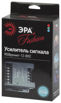1Ленты светодиодные усилитель сигнала для контроллеров на 12v rgbpower-12-b02 | б0008061 | эра выгодная цена