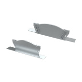 Ленты светодиодные заглушка для alm-arc-double серая с отверстием | 026795 | arlight выгодная цена