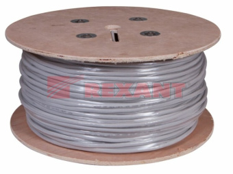 1Кабель витая пара (UTP, FTP) кабель utp 16pr 24awg, cat5, бухта 305 м | 01-1012 | rexant выгодная цена