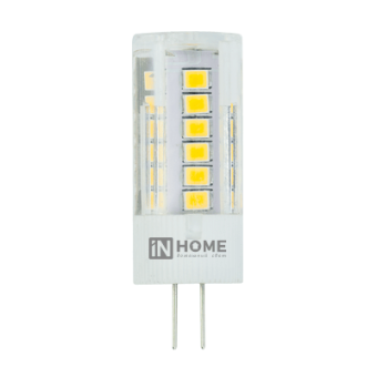 1Лампы (источники света) лампа светодиодная led-jc-vc 3вт 12в g4 4000к 260лм | 4690612019796 | in home выгодная цена