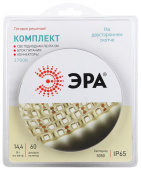 Ленты светодиодные комплект светодиодной ленты 5050kit-14,4-60-12-ip65-2700-5m | б0043069 | эра выгодная цена